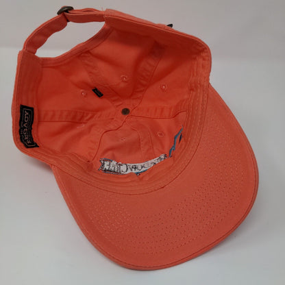 Meadow Creek Golf Resort Slideback Hat Pink OSFA Embroidered Legacy