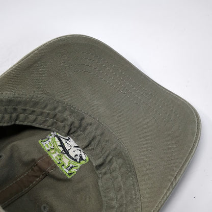 X-Tractable Baseball Cap Green One Size BFT Tuna Logo Fishing Strapback Hat