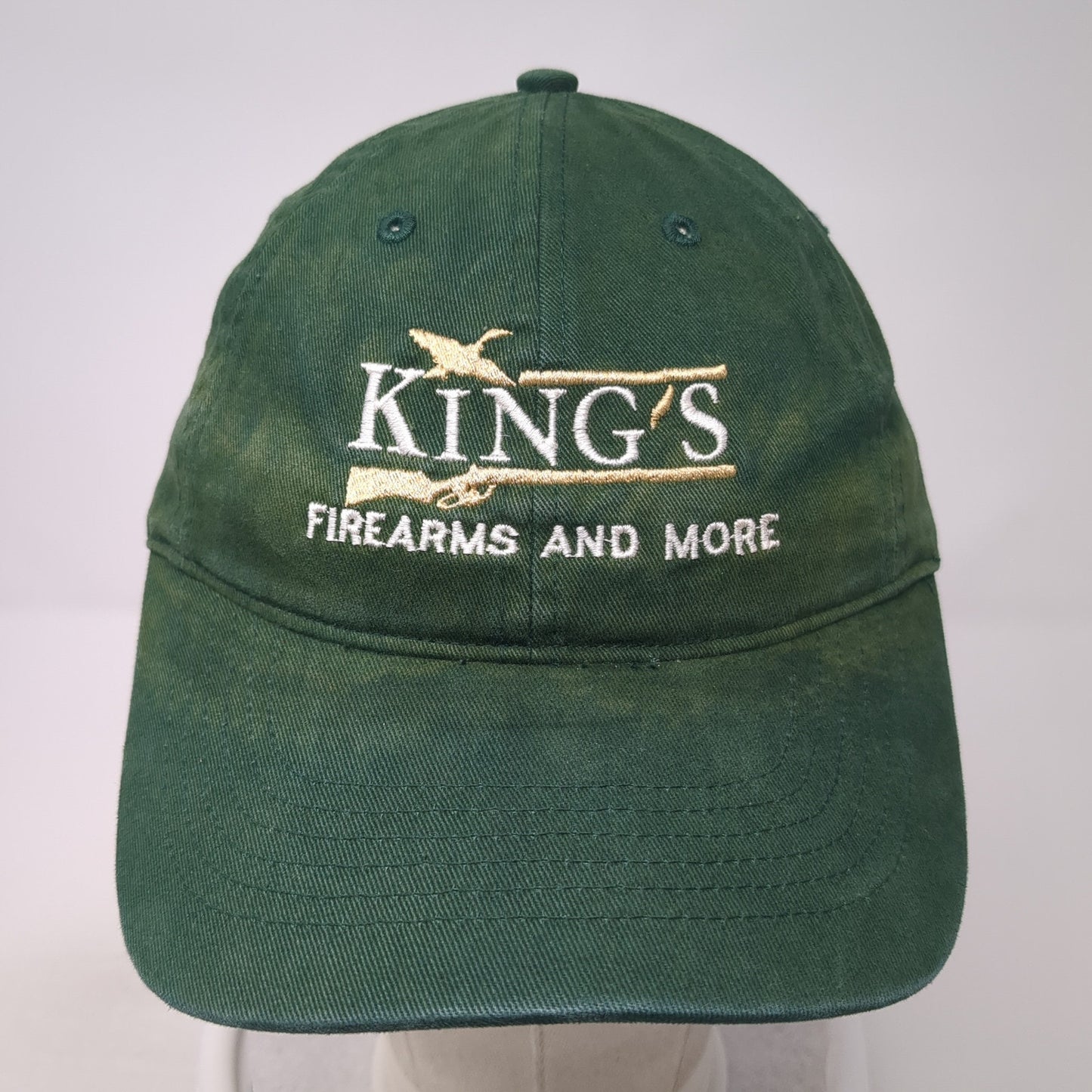 King's Firearms And More Slideback Hat Green One Size Solid Richardson