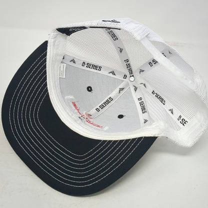 Pacific Headwear Trucker Hat Black One Size Cole Industrial Mesh Snapback Logo