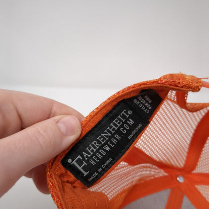 Pack It Up Boise Fitted Trucker Hat Multicolor One Size Mesh Back Fahrenheit