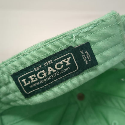 Legacy Baseball Cap Green One Size Jackson Hole Floral Bronco Buckle Back Hat