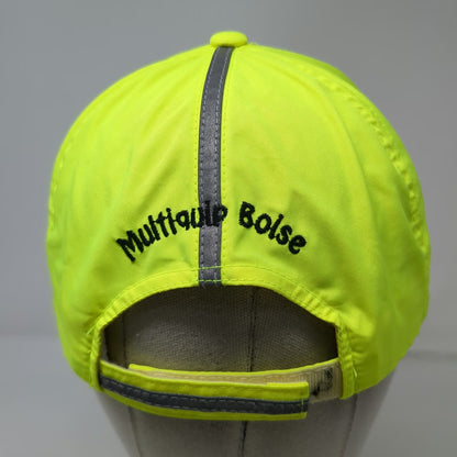 Port Authority Baseball Cap Green OSFM MQ Whiteman Reflective High-Vis Boise Hat