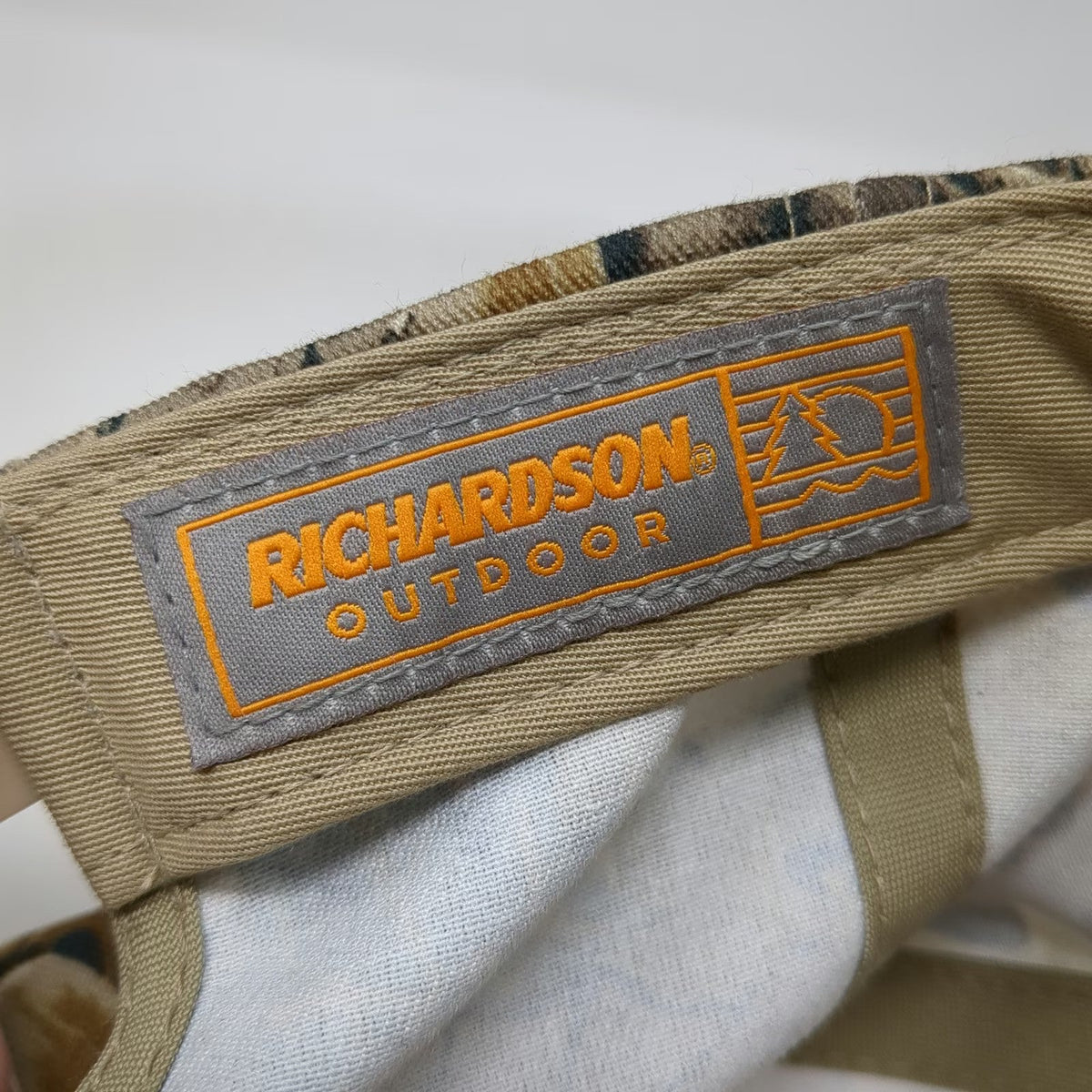 Richardson 5 Panel Brown One Size Outpost Western Store Camo Rope Snapback Hat