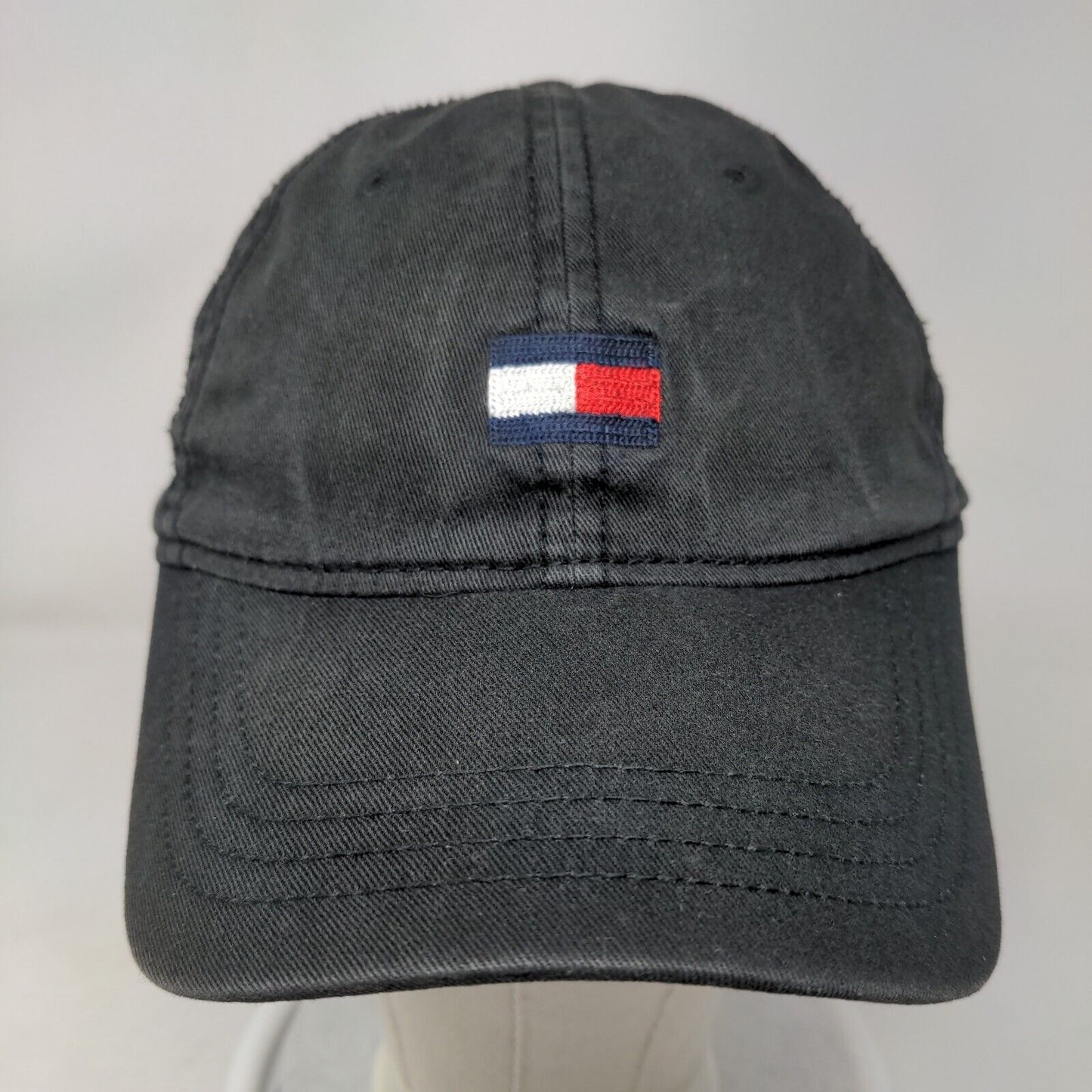 Tommy Hilfiger Slideback Hat Black Size OS Embroidered Logo Adjustable