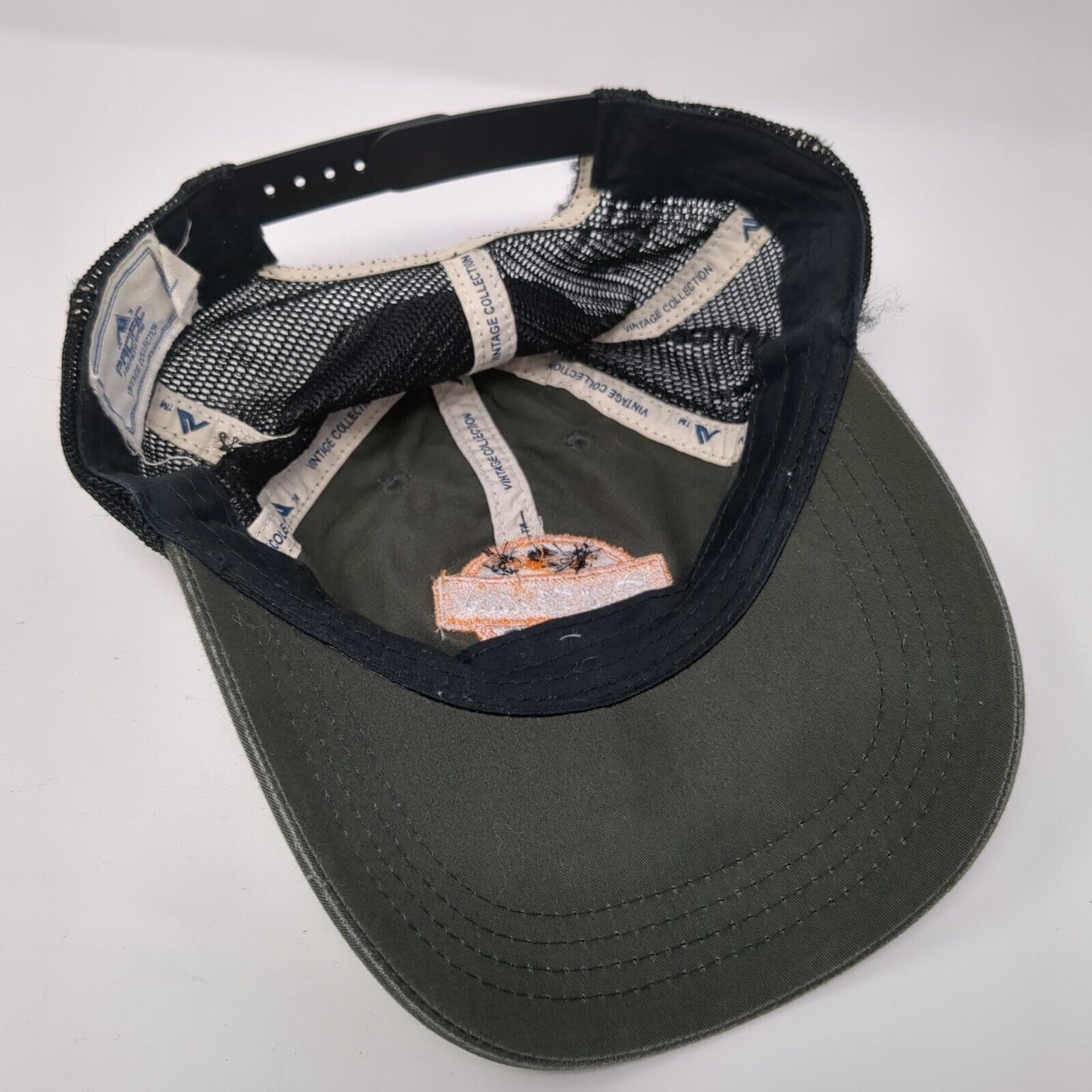 Bill Miller Est. 1953 Snapback Trucker Hat Black One Size Adjustable Mesh Back