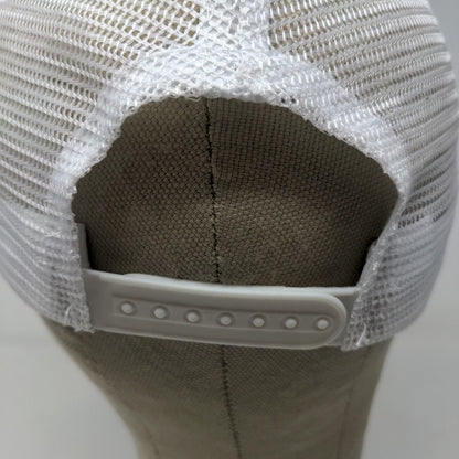 Hit Wear Men's Snapback Mesh Back Hat Blue White OSFA Embroidered Logo Cow