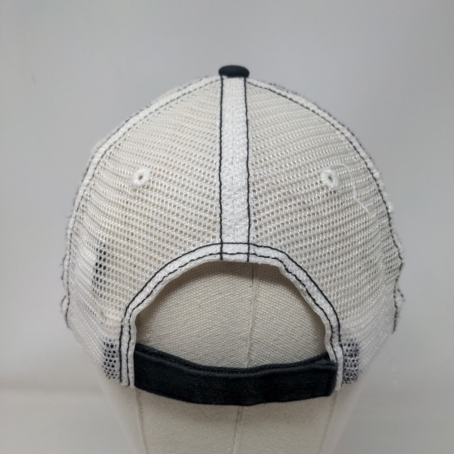 Mary Eddy's Kitchen Lounge Strapback Mesh Back Trucker Hat Black One Size