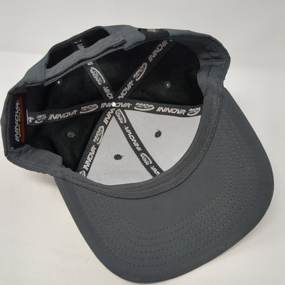 Innova Est. 1983 Patch Strapback Hat Gray One Size Adjustable 6 Panel