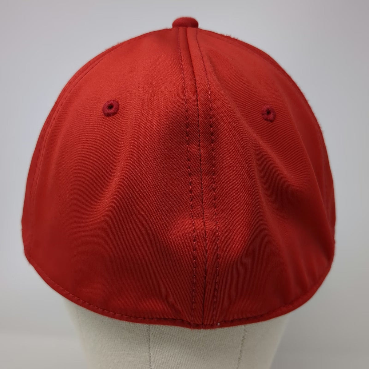The Game Baseball Cap Red Size L Ross Coin Gun Flexfit A-Flex Embroidery Hat
