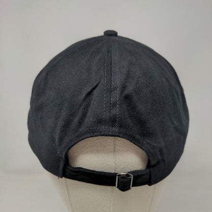 DeLuca Toyota Slideback Hat Black One Size Adjustable Vent Holes Cobra