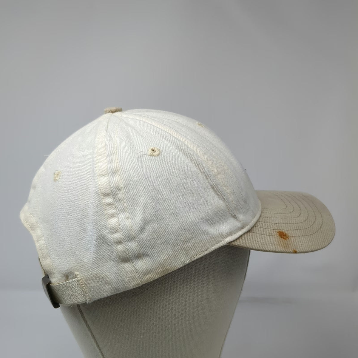 Legendary Headwear PGA West White Baseball Cap One Size Slideback Resort Hat