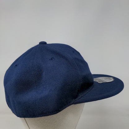 Quinnipiac Fitted Hat Blue 7 5/8 Vent Holes 6 Panel KB ETHOS W/Tags