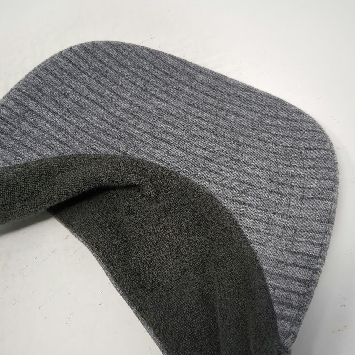 Pistil Visor Gray One Size Twisted Front Heathered Cotton Spandex Slideback Hat