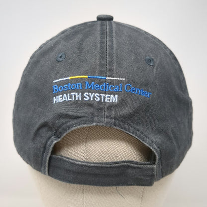 Port Authority Baseball Cap Gray One Size Boston Medical Center Health Logo Hat