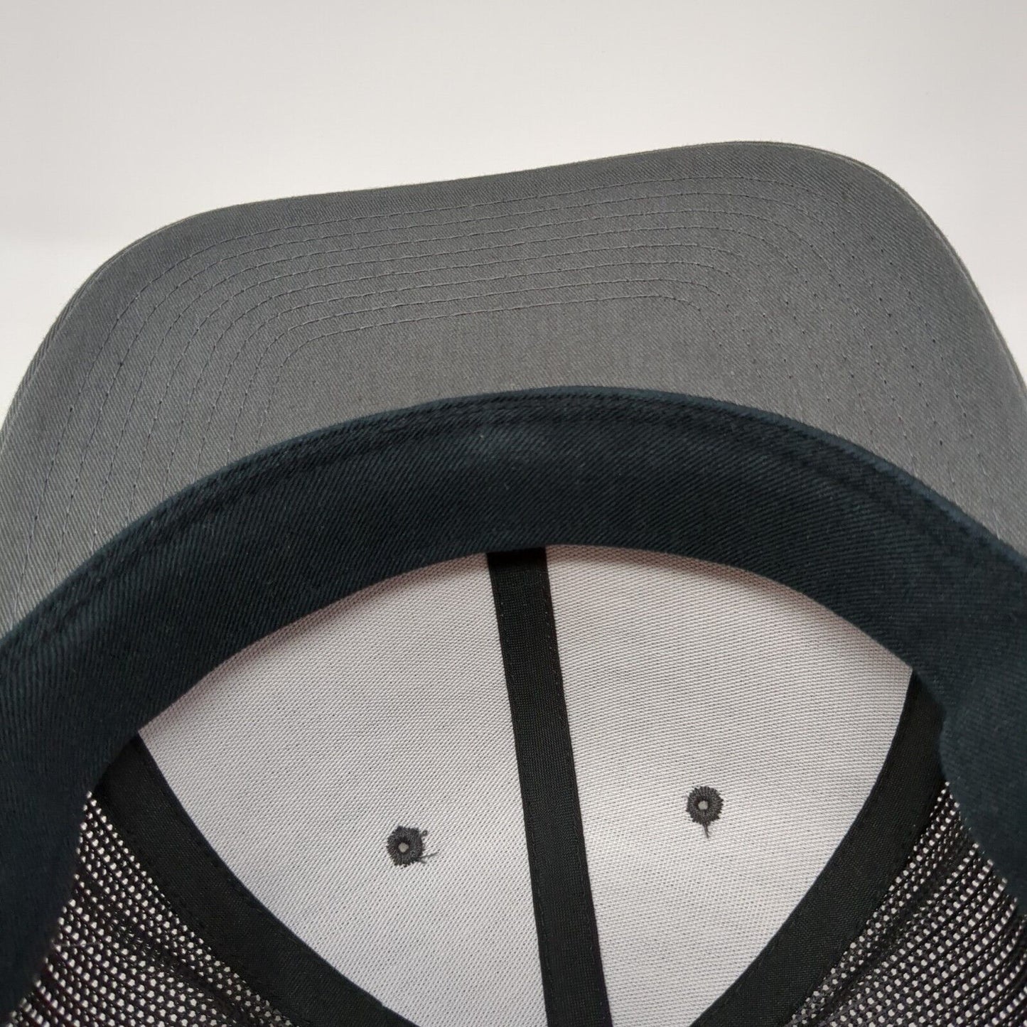 Silver Creek ID-WY-UT Snapback Trucker Hat Gray One Size Mesh Back Richardson