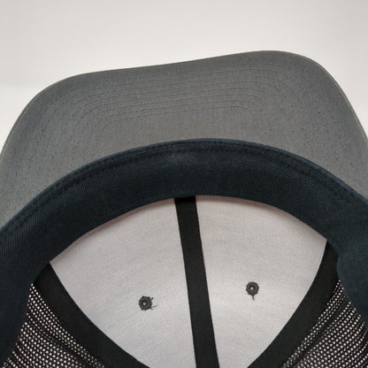 Silver Creek ID-WY-UT Snapback Trucker Hat Gray One Size Mesh Back Richardson