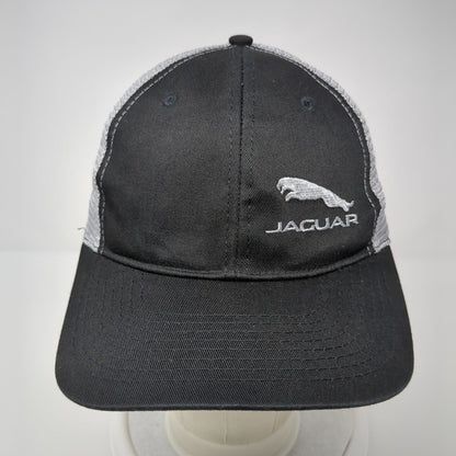 Jaguar Boise Snapback Mesh Back Hat Black Gray OSFA Embroidered Logo