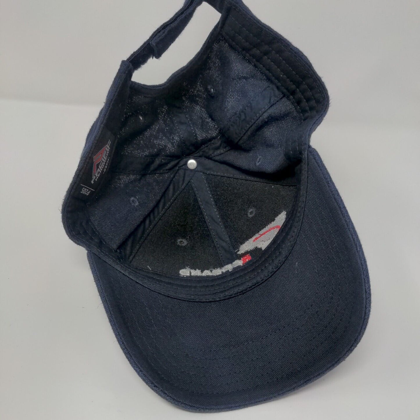 Redband Fabrication Strapback Hat Blue OSFM Embroidered Pacific Headwear