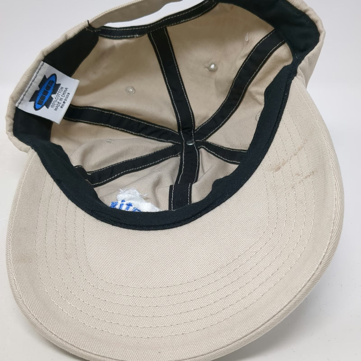 X-BIG Baseball Cap Beige One Size Sanofi Aventis Pharma Hat Slideback Cotton