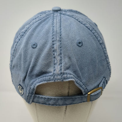 Life is Good Baseball Cap Blue One Size Gotta Run Shoe Embroidered Cotton Hat