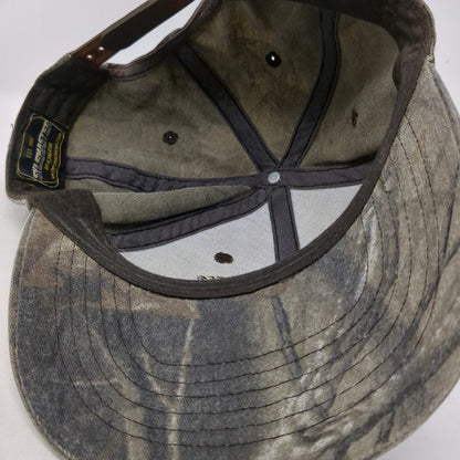 Stylemaster Snapback Gray One Size NWTF Gem State Chapter Idaho Turkey Camo Hat