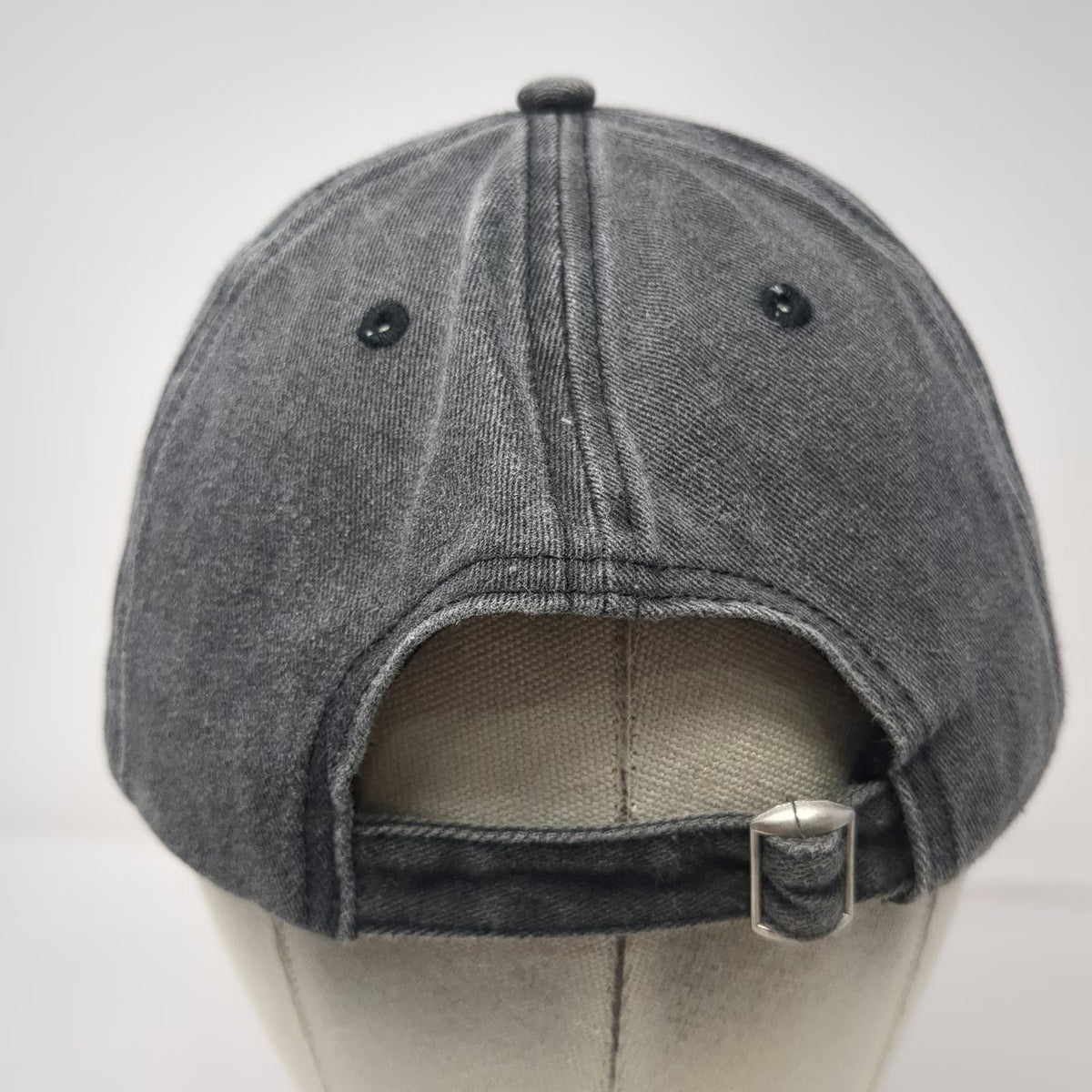 San Diego Zoo Hat Gray Baseball Cap One Size Embroidered Faded Cotton Slideback