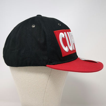 Cupbop Snapback Hat Black Red One Size Korean BBQ Restaurant Shhh Just Eat
