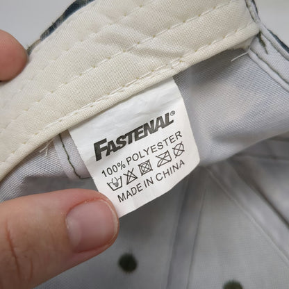 Fastenal Baseball Cap Brown One Size Camo Industrial Workwear Patch Hat