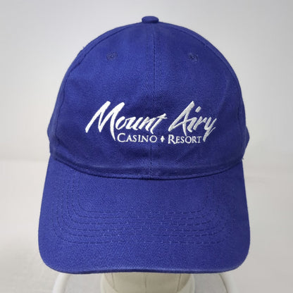 AMC Deluxe Headwear Baseball Cap Blue One Size Adjustable Strapback Hat Casino
