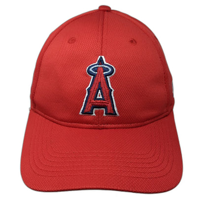 Los Angeles Angels MLB OC Sports Baseball Cap Red One Size Strapback Mesh Hat