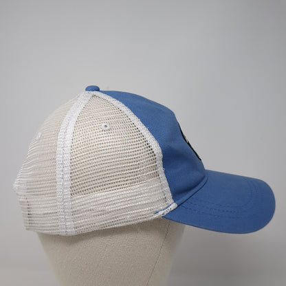 REI Co-op Snapback Trucker Hat Blue One Size Mesh Back Adjustable
