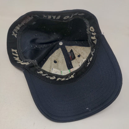 Baxster Restoration Fitted Hat Blue L/XL Embroidered Logo Flexible Fit Otto