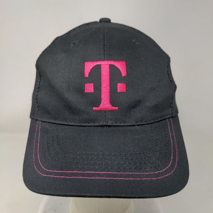 T-Mobile Tuesdays Strapback Trucker Hat Black OSFA Adjustable Embroidered