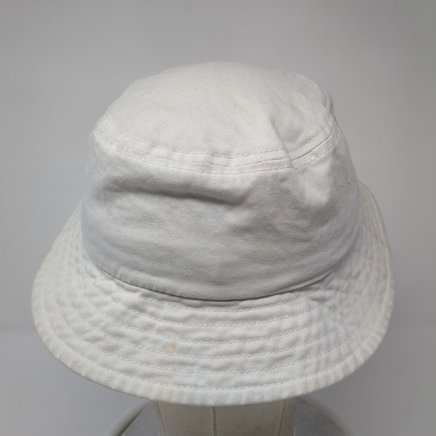 OBEY Bucket Hat White One Size Lightweight Embroidered Camp Fishing Outdoor