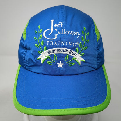 Leslie Jordan Baseball Cap Blue One Size Performance Mesh Training Marathon Hat