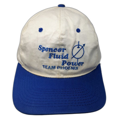 Designer Award Spencer Fluid Power Team Phoenix White Blue Snapback One Size Hat
