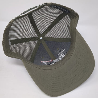Telecoms Signal Doing It Right Trucker Hat Green L Adjustable Mesh Richardson