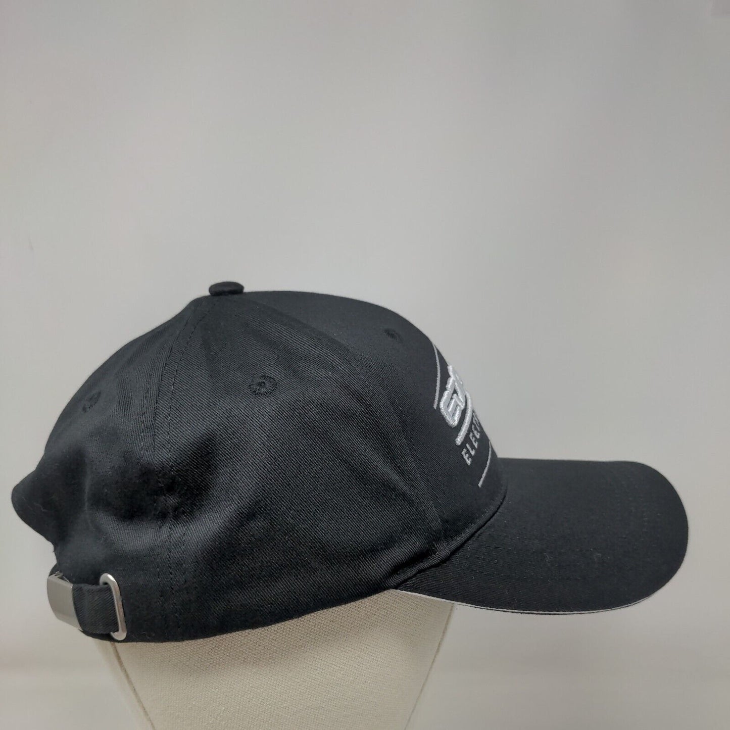 Edacar Electric Vehicle Slideback Hat Black One Size Embroidered 6 Panel