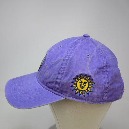 Manly Men Ski Trip Sun Valley Purple Baseball Cap One Size Adjustable Hat