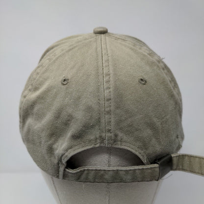 Goldy's Breakfast Bistro Slideback Hat Tan OSFA Solid Embroidered Otto