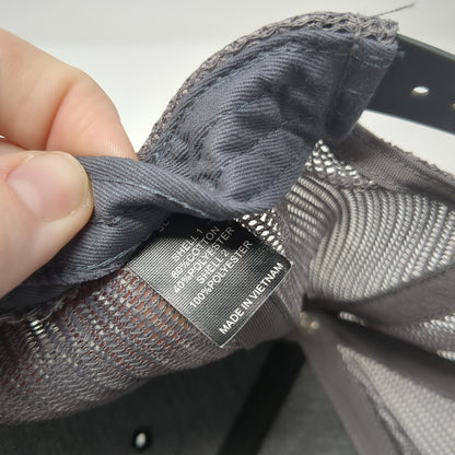 Free Rein Coffee Co Snapback Trucker Hat Black One Size Mesh Back