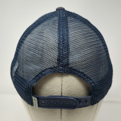 Orvis Trucker Hat Blue One Size Drift Lodge Fly Shop Henrys Lake Idaho Mesh