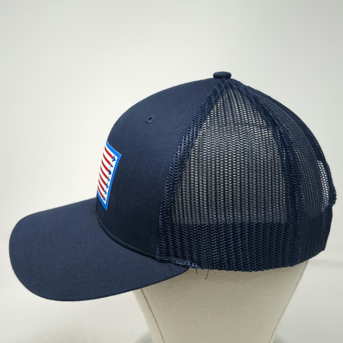 Richardson Trucker Hat Blue One Size Snapback Morrell Archery Target