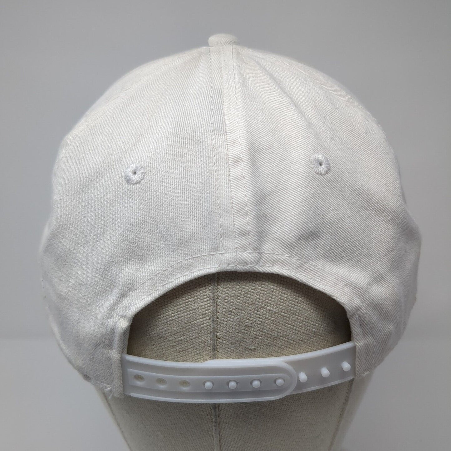 Letter I PGA Golf Management Snapback Hat White One Size Adjustable Pukka