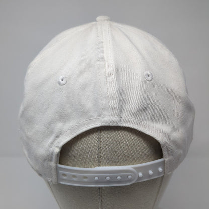 Letter I PGA Golf Management Snapback Hat White One Size Adjustable Pukka