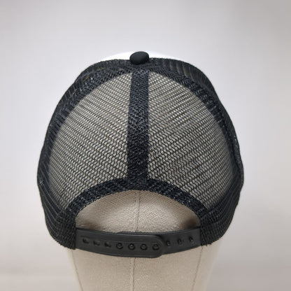 Nobody Messes With Jesus Snapback Rope Trucker Hat Black OSFA Mesh Back