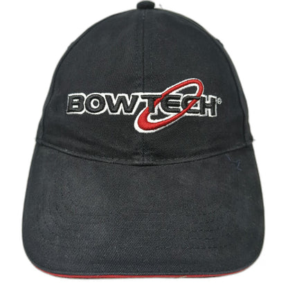 Bowtech Baseball Cap Black One Size Embroidered Archery Strapback Hat Oregon