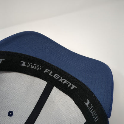 Buddha Gear Strapback Hat Blue One Size Adjustable Flexfit 110 Yupoong