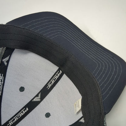 Pacific Headwear Baseball Cap Gray XL Standlee Field Service Mesh Stretch Hat